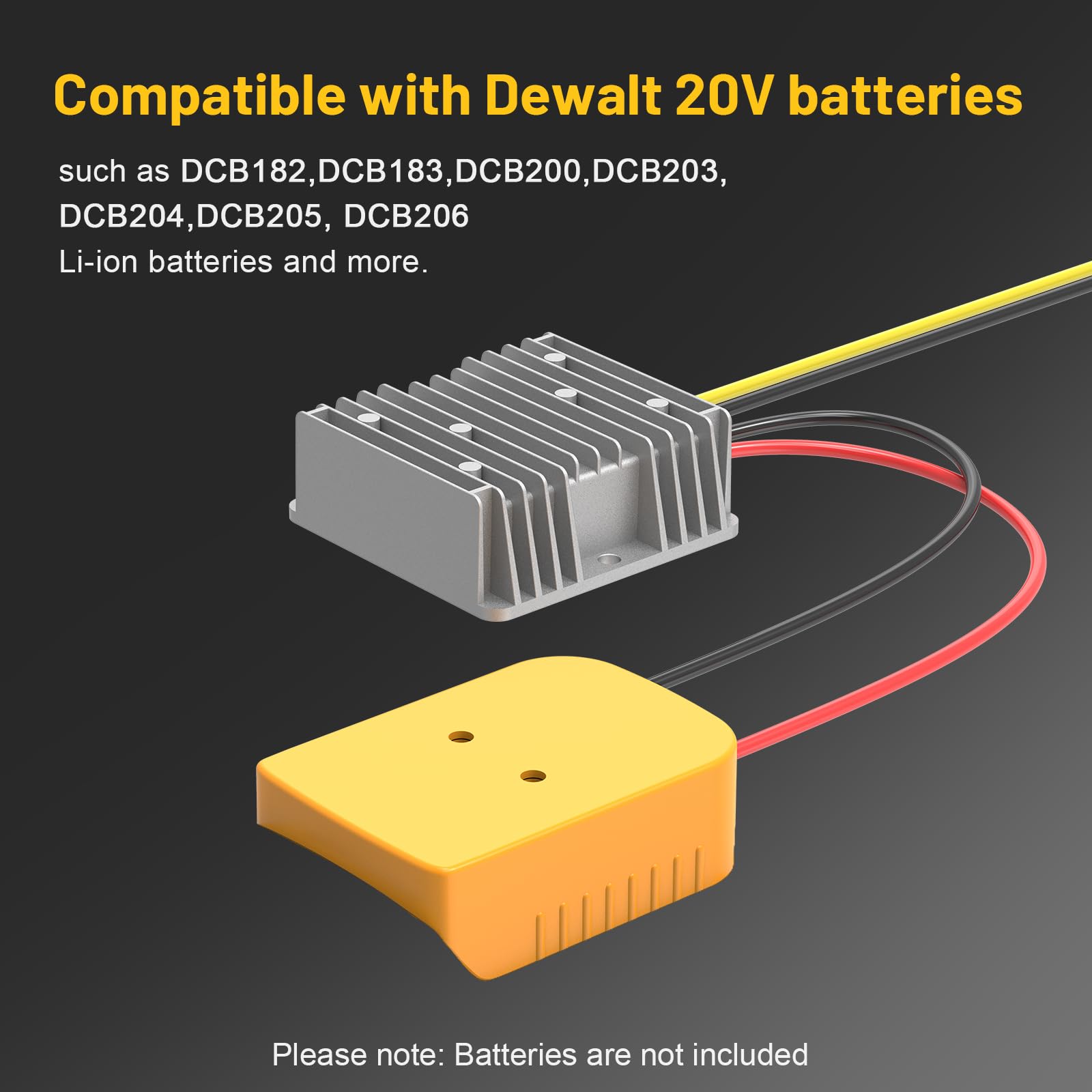 Azocek compatible with Dewalt 18V and 20V batteries