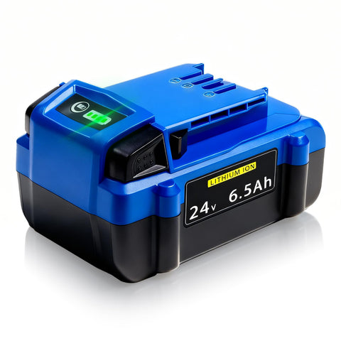 Azonpower Kobalt 24V battery front view showing a high-capacity design for extended use