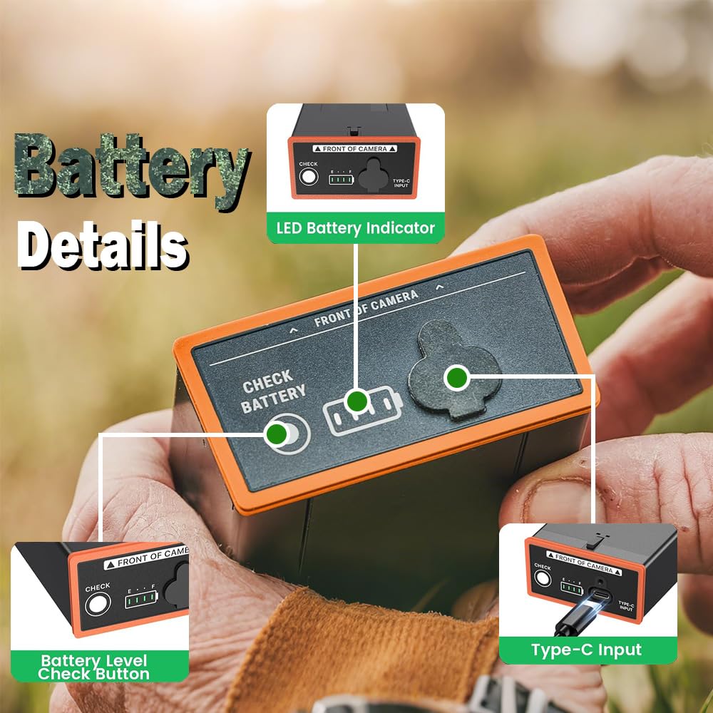 Azonpower Moultrie Edge 3 Pro battery pack fits the original box.