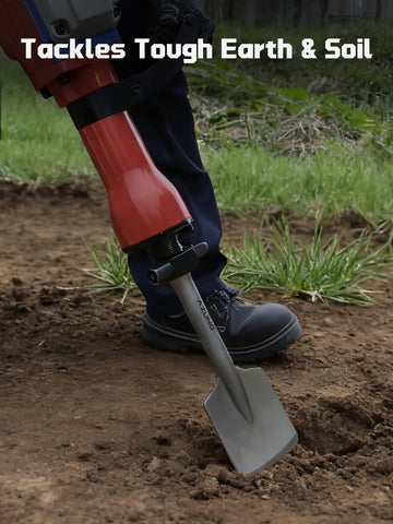 AZUNO HEX Clay Spade Bit made from 40CrMo steel for durability