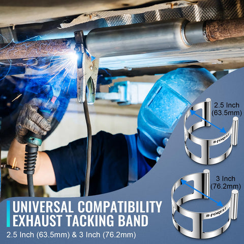 B-Forest exhaust tacking band packaging ready-to-use repair kit.