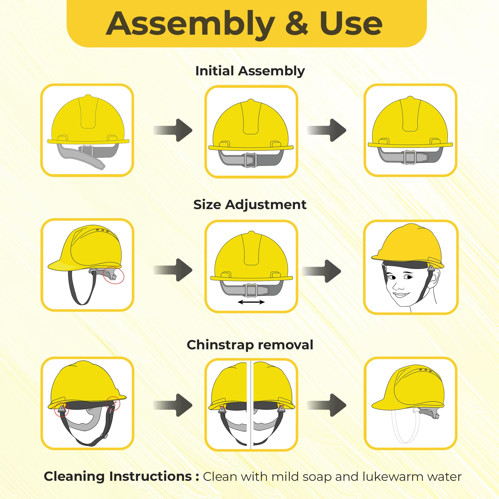 Babu Works construction play helmet for pretend builder adventures