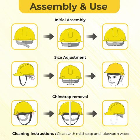 Babu Works construction play helmet for pretend builder adventures