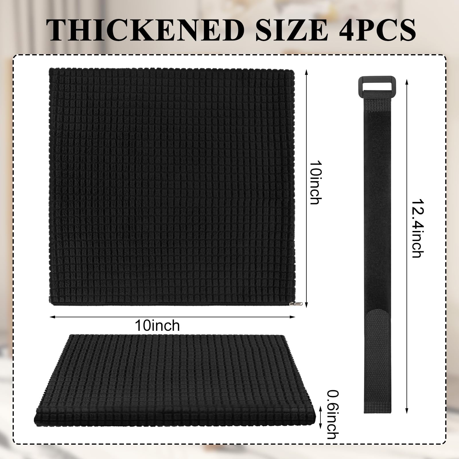 Badashun ladder pad foam close-up shows soft, breathable comfort.