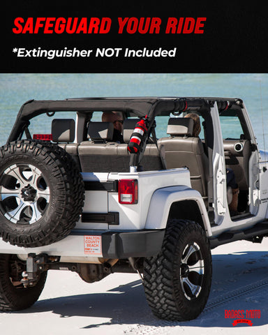 Durable fabric mount from Badass Moto for weather resistance