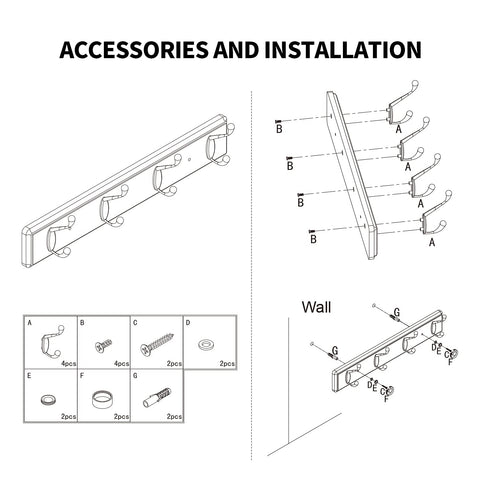 Badiano versatile rack for bedroom and foyer organization.
