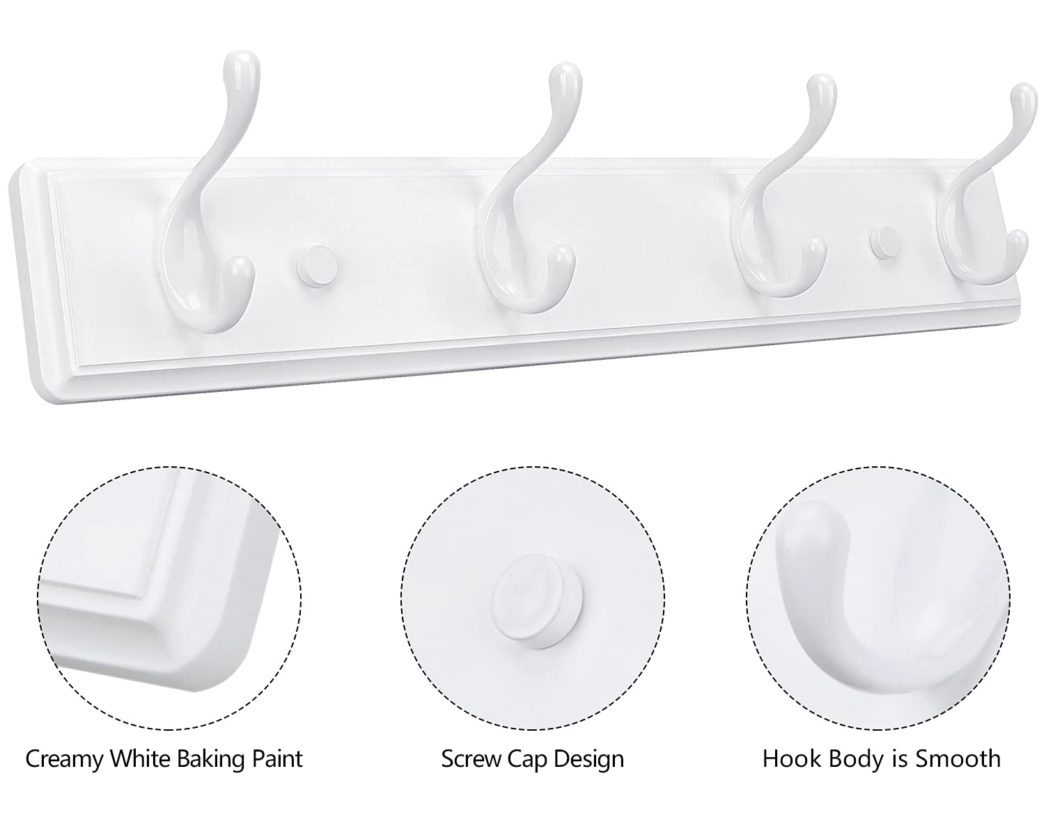 Badiano space-saving hallway organizer keeps essentials within reach.