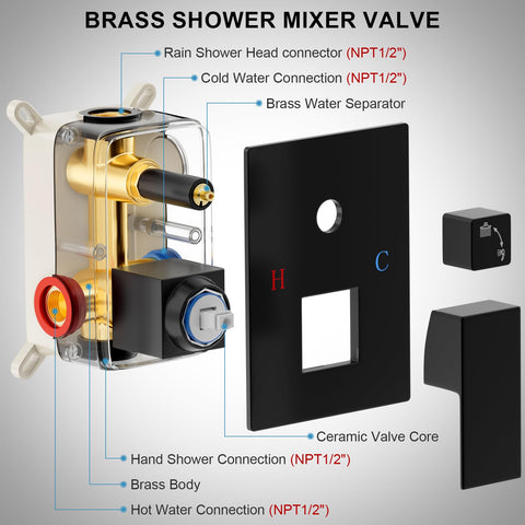 Baetuy self-cleaning nozzles reduce mineral buildup and clogs.