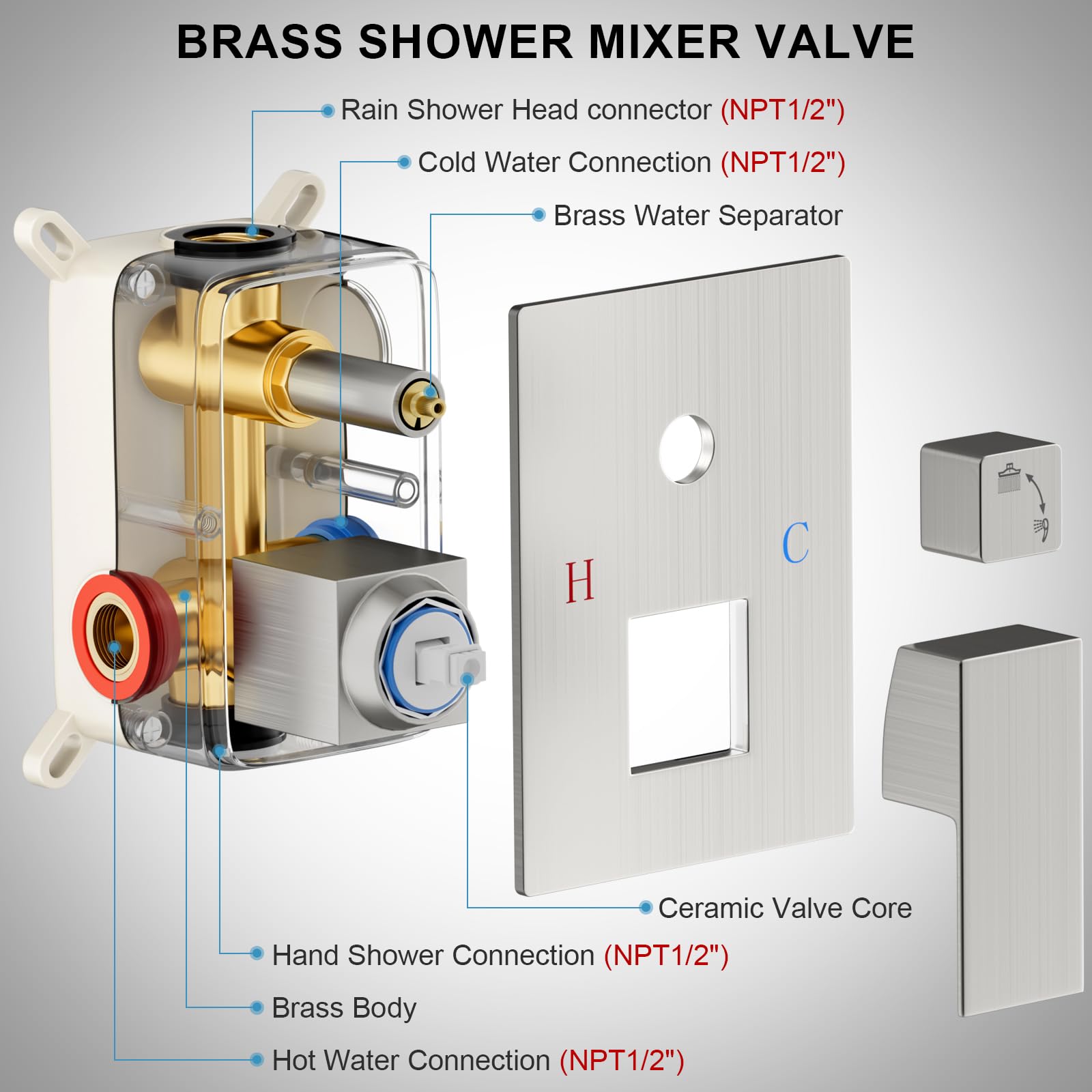 Baetuy self-cleaning nozzles resist buildup for easier maintenance.