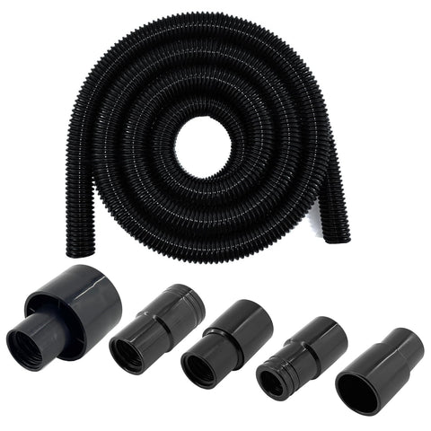 BAFOLLGY dust hose 12ft extended for woodworking dust collection.