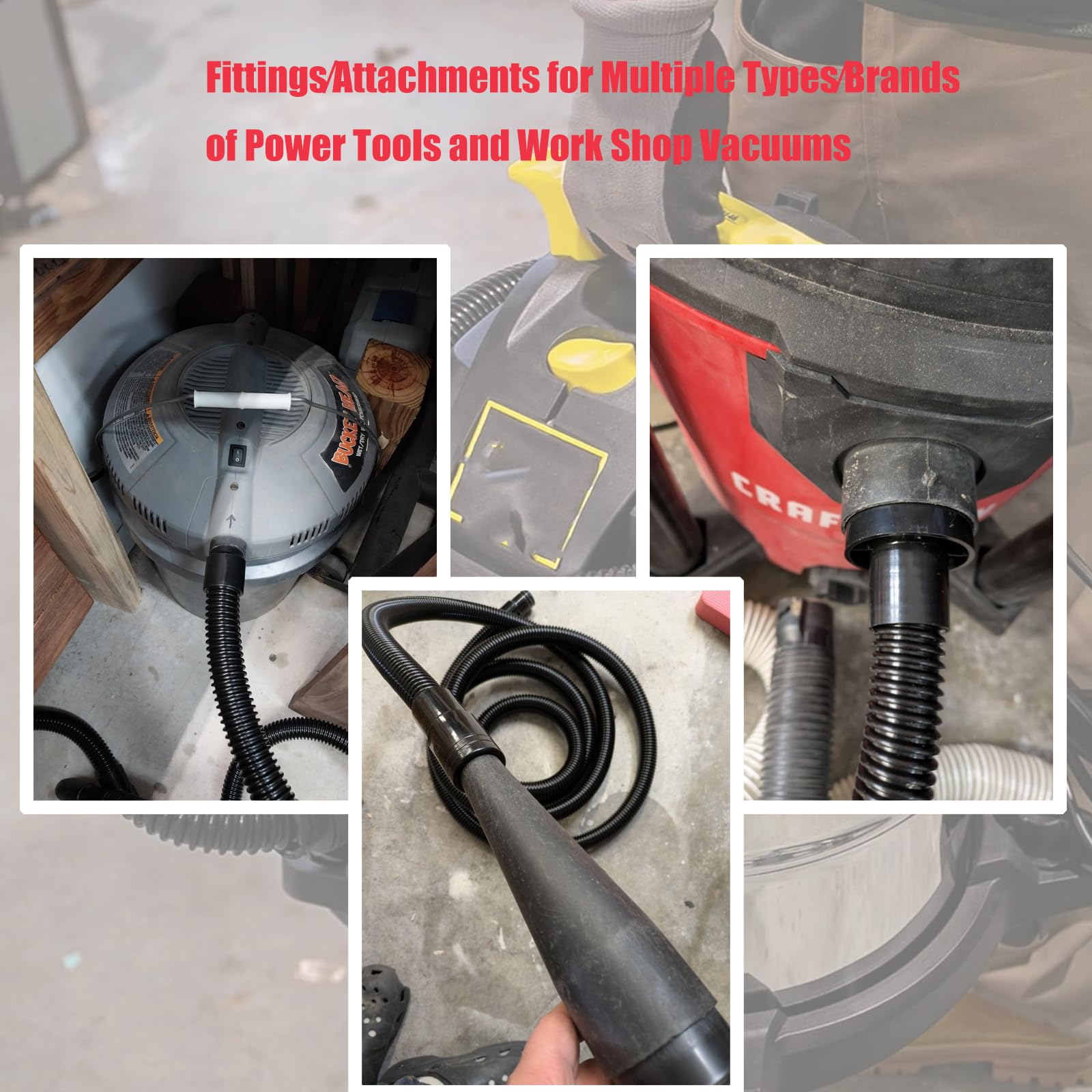 BAFOLLGY EVA and ABS materials provide flexible durability for tool cleanup.