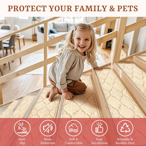 Bagail Basics residue-free adhesive allows easy repositioning with minimal floor residue.