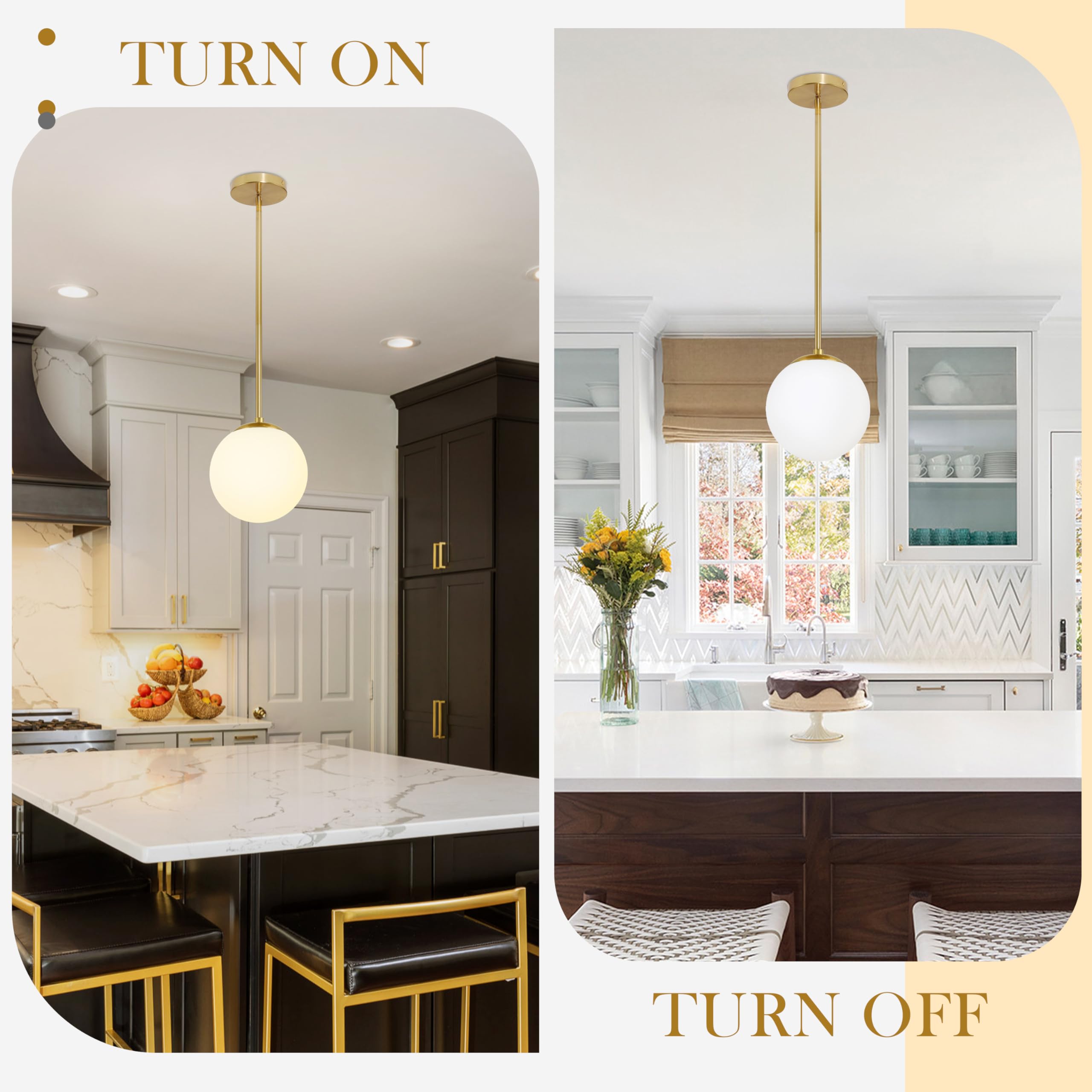 Bagood kitchen island pendant ideal for dining areas and breakfast nooks
