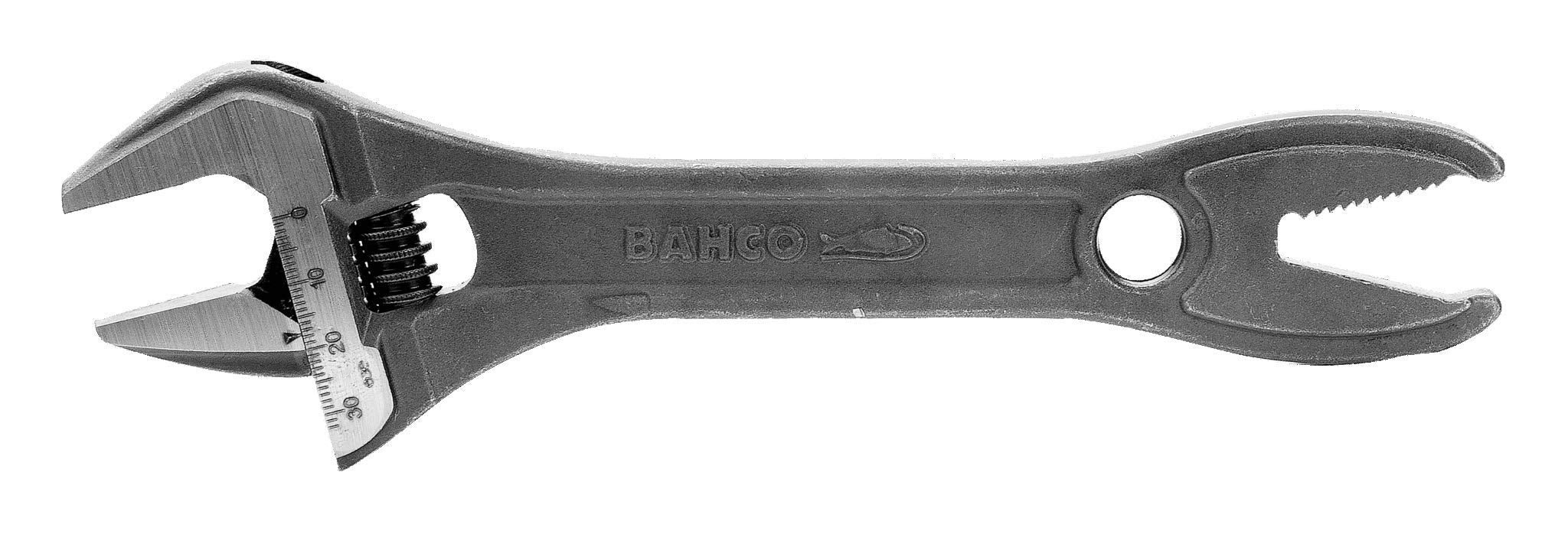 Bahco Alligator wrench with slim head for tight spaces and easy turning.