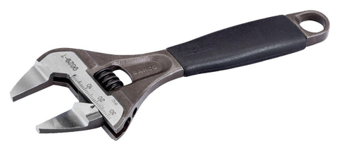 Bahco 9031-T thin-mouth adjustable wrench with slim jaws for tight spaces and precise pre-adjusting