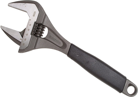 Bahco 9035 R US Ergo X-Wide Wrench with extra-wide jaws for tight spaces