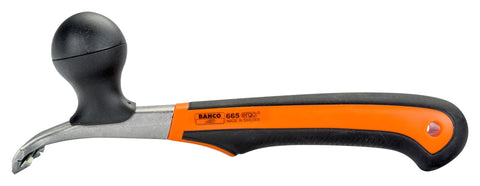 Bahco Ergo heavy-duty scraper head enables large-area removal with steady pressure.