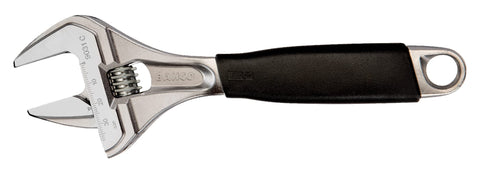 Bahco thermoplastic handle ergonomic grip reduces fatigue during maintenance tasks.