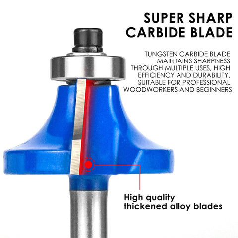 BAIDETS dovetail bit 3-8 inch for precise dovetail joints