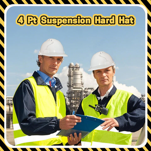 Bailiyake vented helmet promotes airflow for comfortable wear during extended shifts.