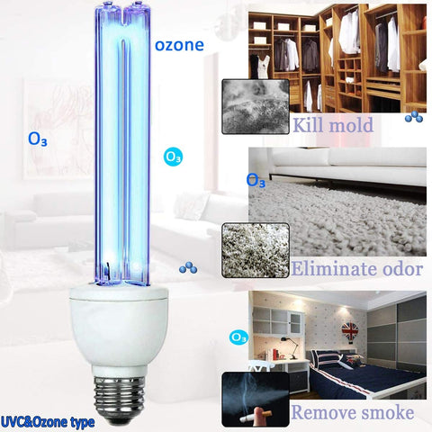 BAIMNOCM UV bulb deodorizes a bathroom setup