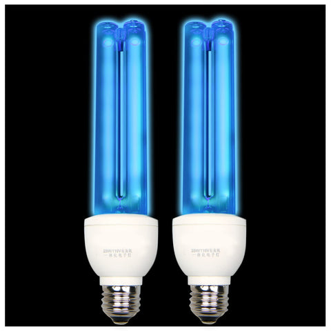 BAIMNOCM UV bulb with ozone close-up showing high UV transmission