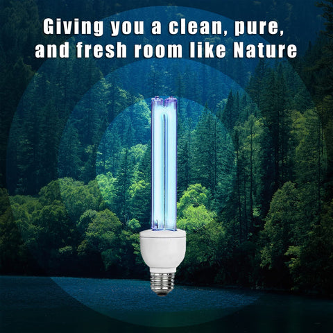 BAIMNOCM UV bulb safety notice emphasizing ventilation after use