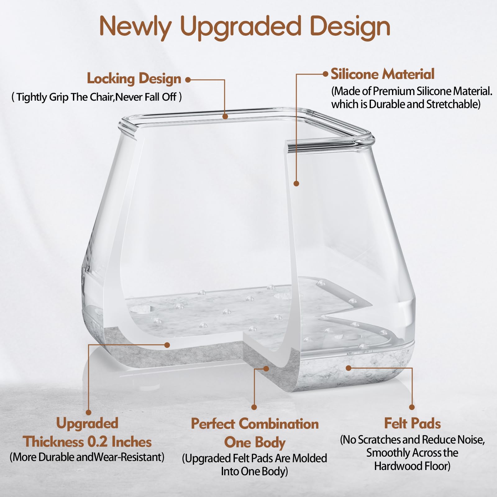 BAIPOK easy-slip-on installation saves time and avoids tools.