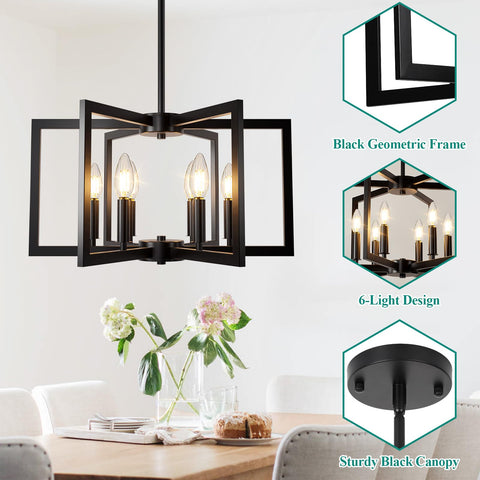 Bairth dining room light is dimmer-compatible for customizable ambiance.