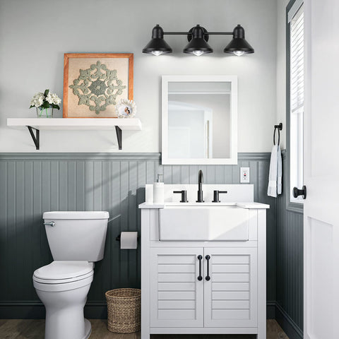 Bairth easy-installation wall light simplifies setup in minutes.