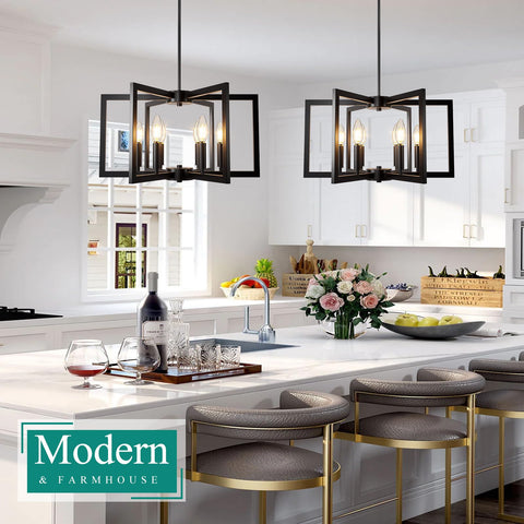 Bairth entryway kitchen hallway light over a table creating a welcoming glow.