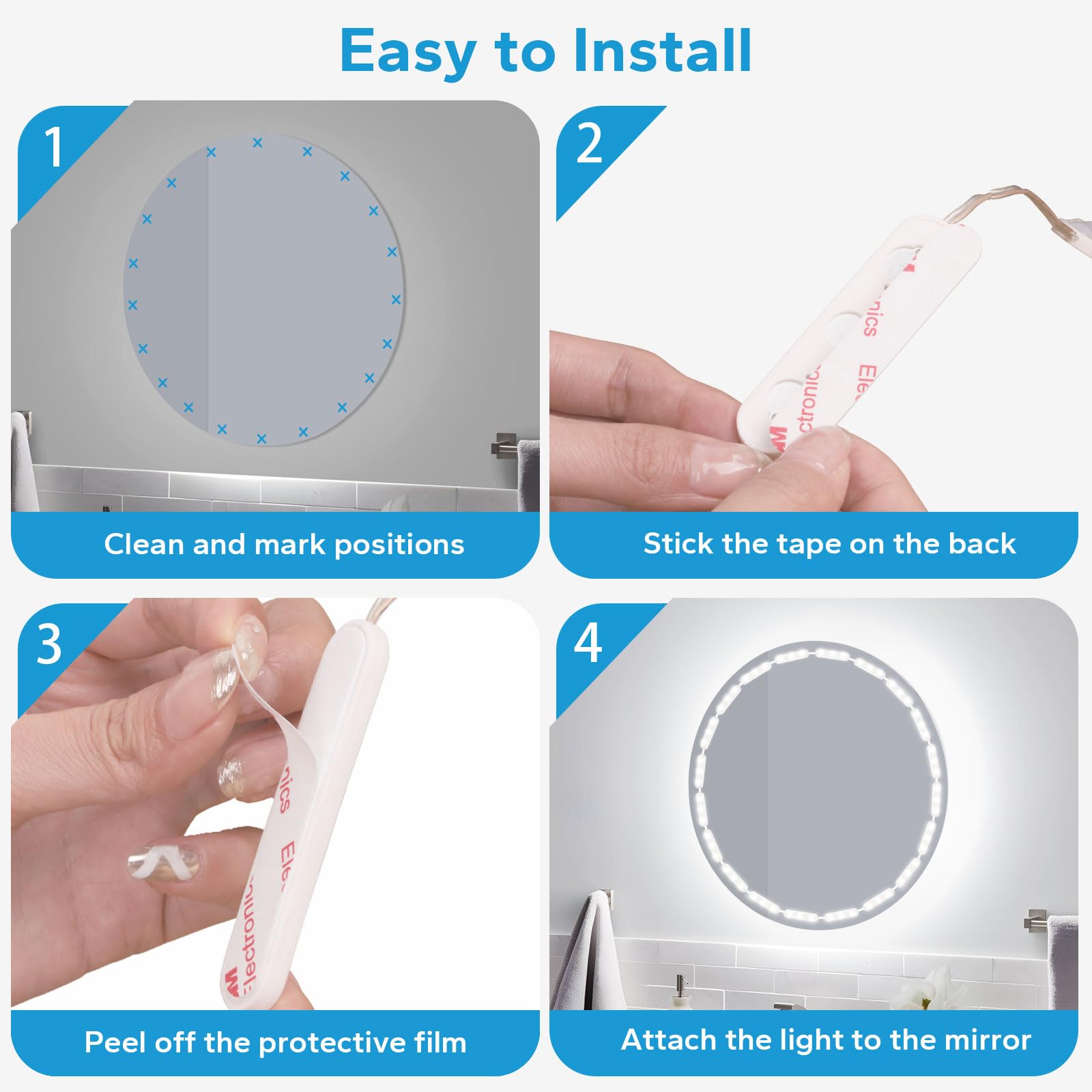 Bairth energy-saving LEDs extend life and lower electricity use.