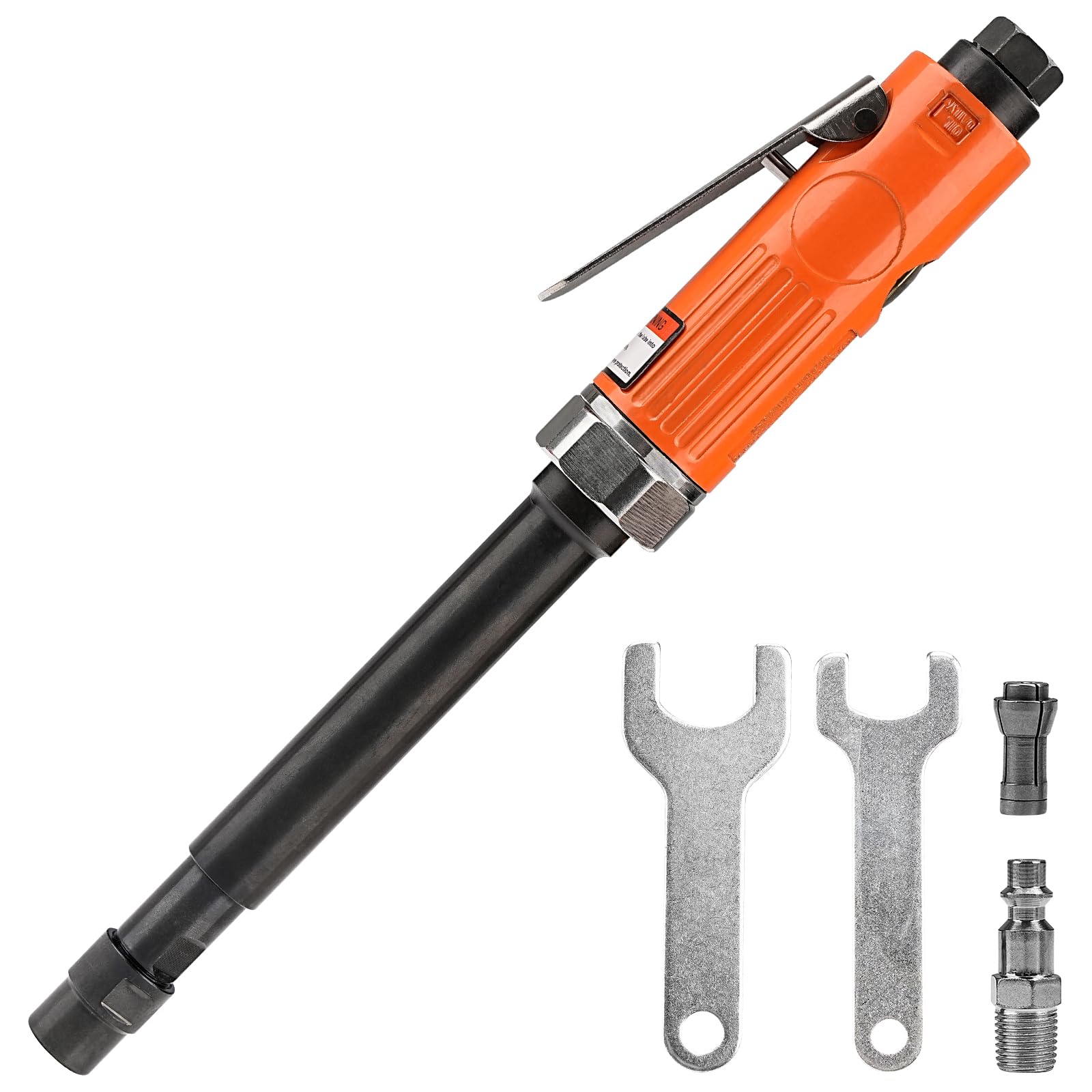Baisiky extended air die grinder with extended neck for tight spaces
