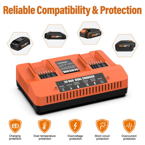 Integrated microchip provides safety against overcharge and overcurrent.