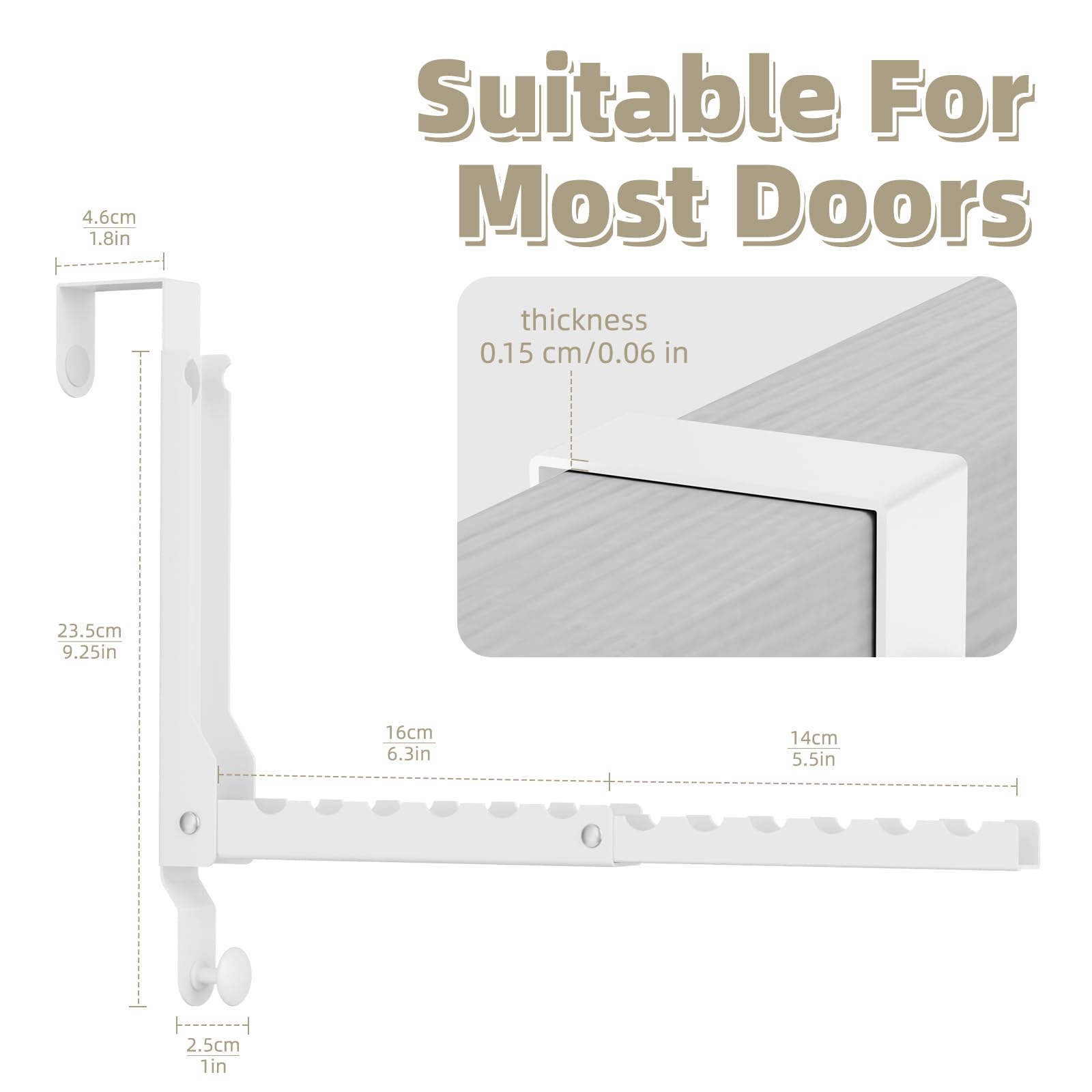 BAKON durable metal construction for daily use.
