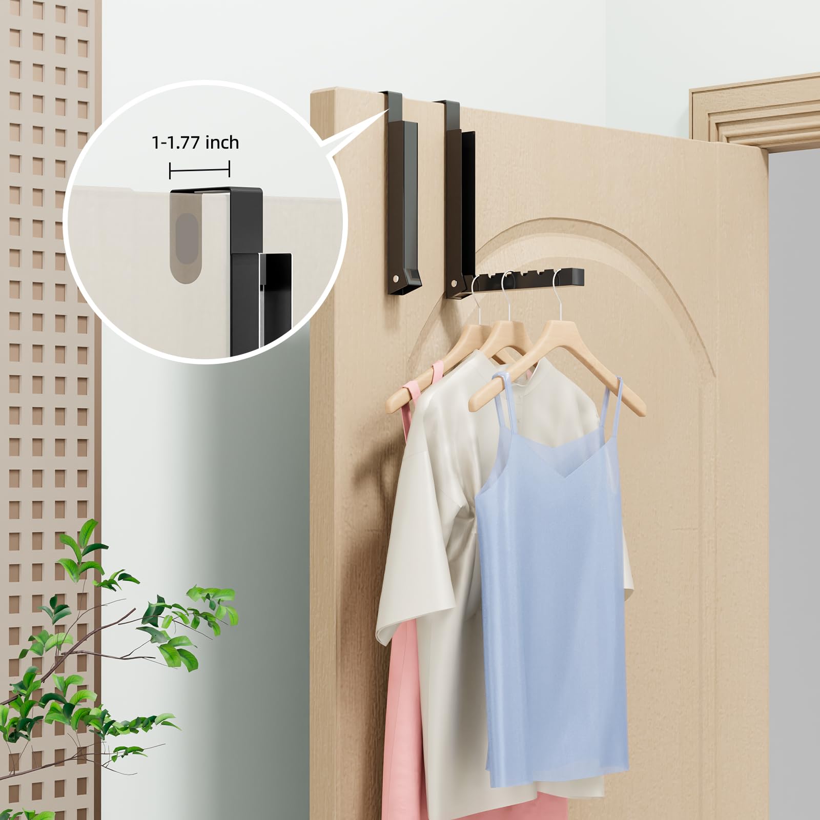 BAKON folding drying rack folds flat for compact storage after use