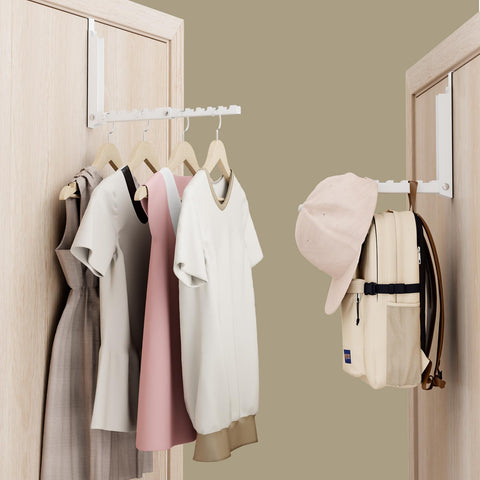 BAKON Over The Door Hooks 2-pack white for value and consistency