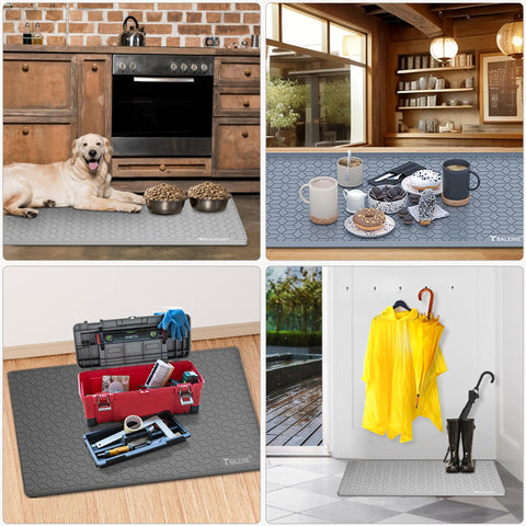 Compact charcoal design fits standard under-sink spaces.