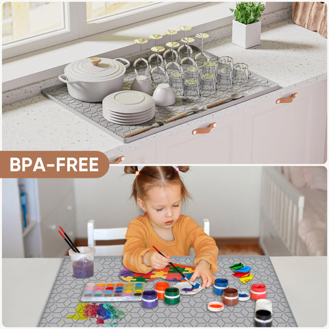 BALEINE mat easy to wipe clean after spills