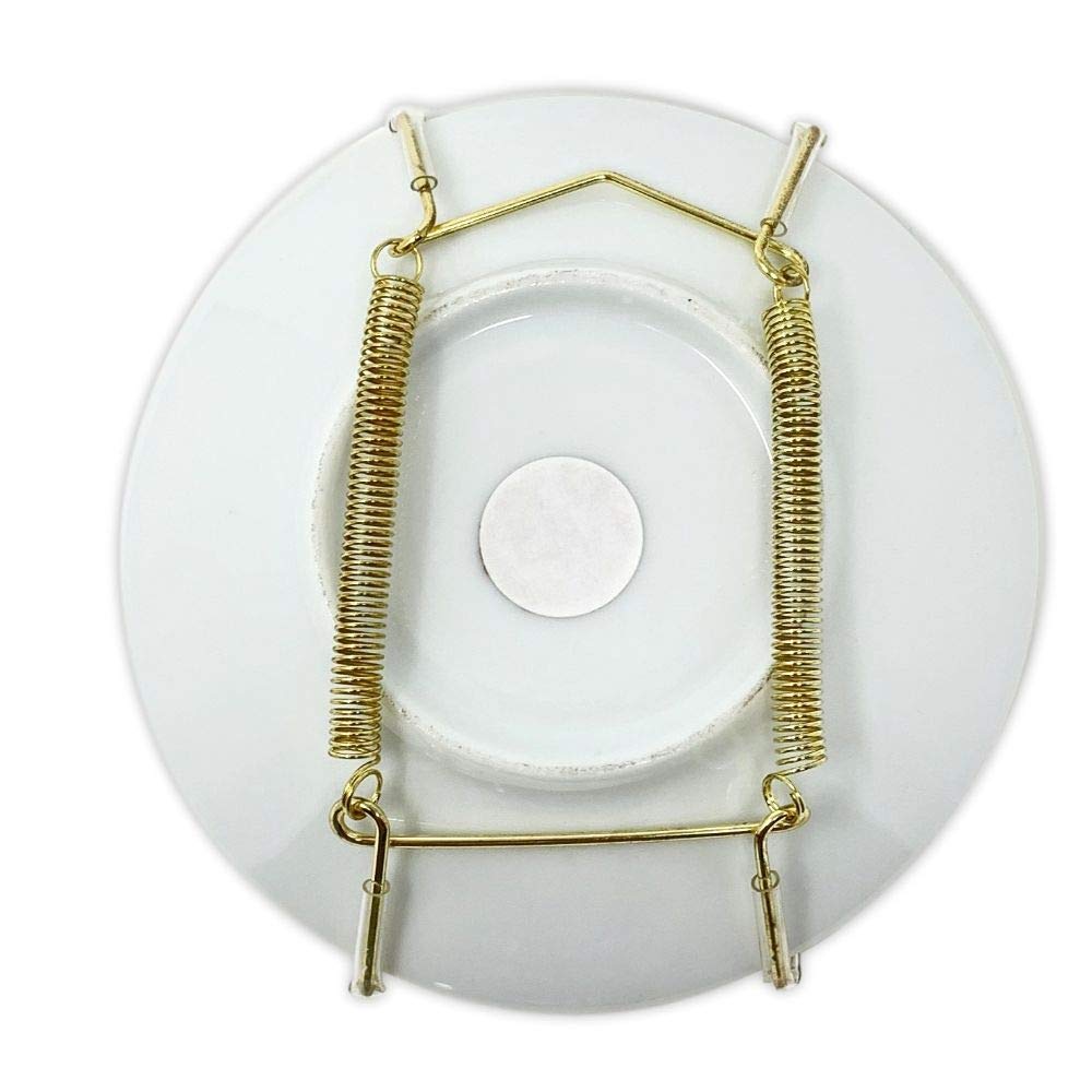 BANBERRY DESIGNS expandable springs secure plates without slipping