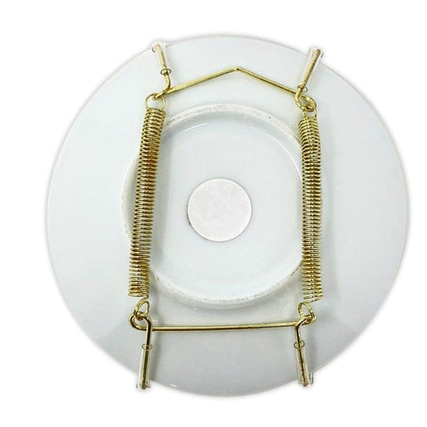 BANBERRY DESIGNS expandable springs secure plates without slipping