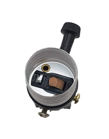 B&P Lamp 3‑way turn knob socket enabling versatile lighting control