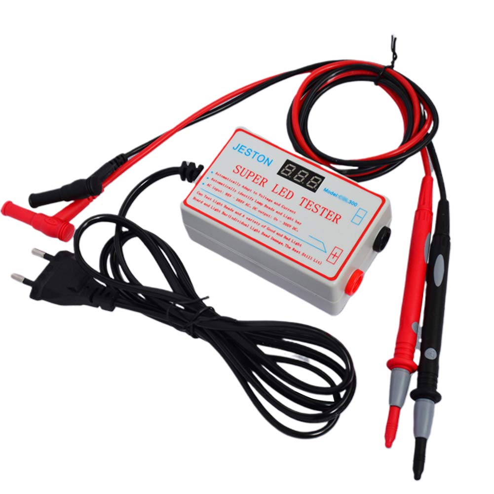 Banhey LED tester gold-plated pins enable precise connections.