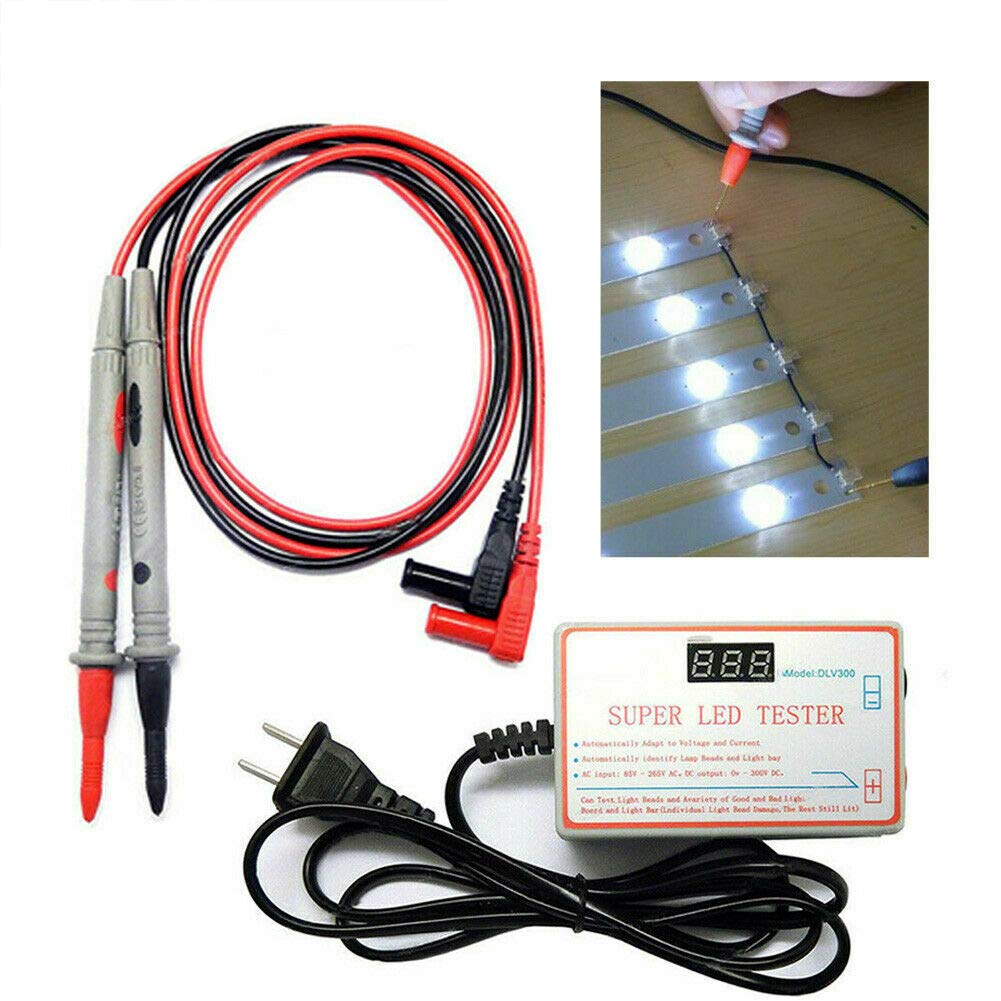 Banhey LED tester real-time voltage display for quick diagnostics.