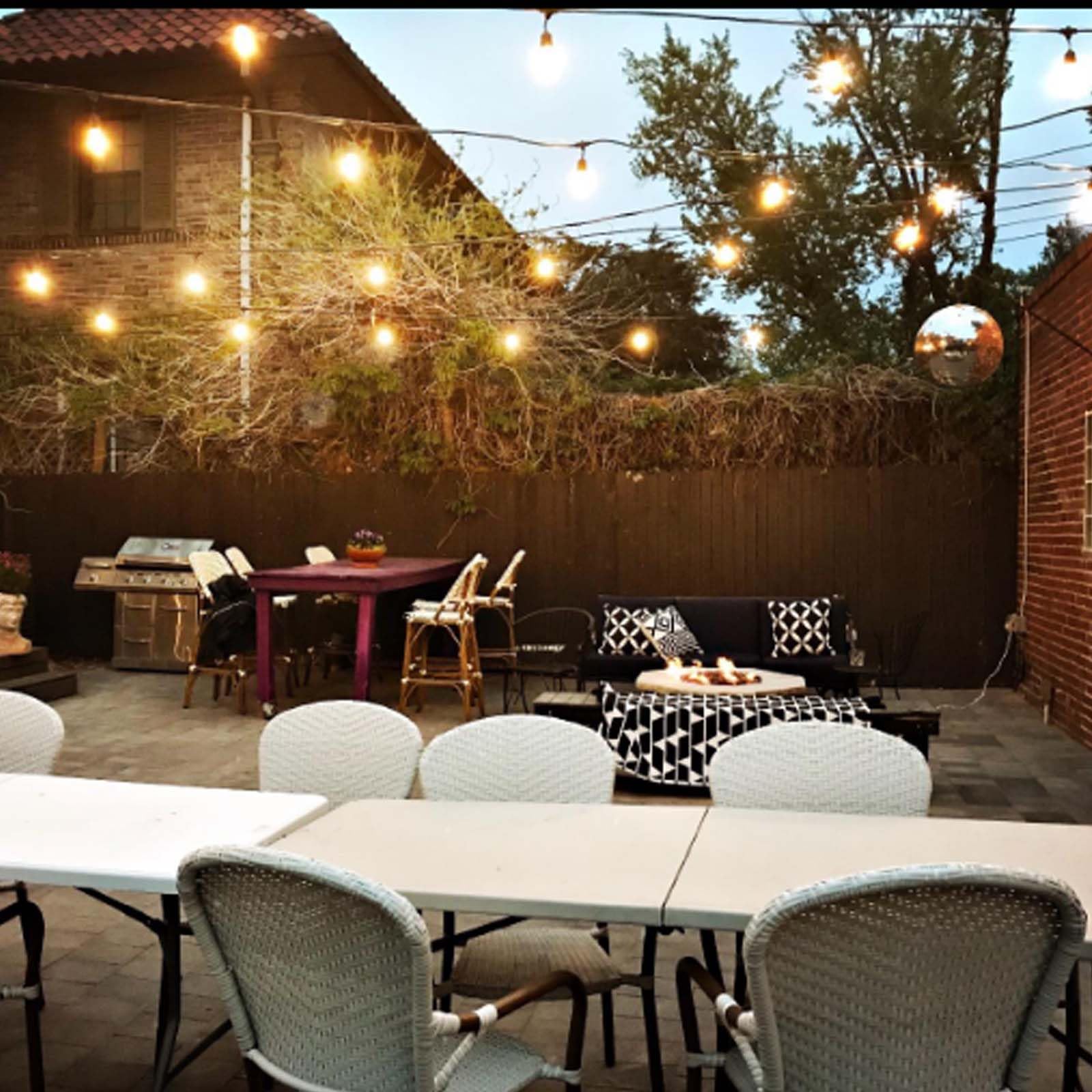 Banord outdoor garden lighting with durable LED bulbs