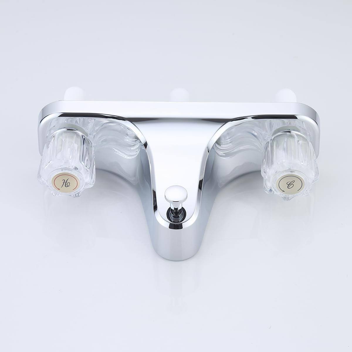 BANOSE chrome-finish mobile home faucet adds classic style and durability