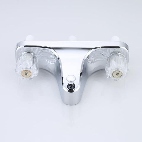 BANOSE chrome-finish mobile home faucet adds classic style and durability