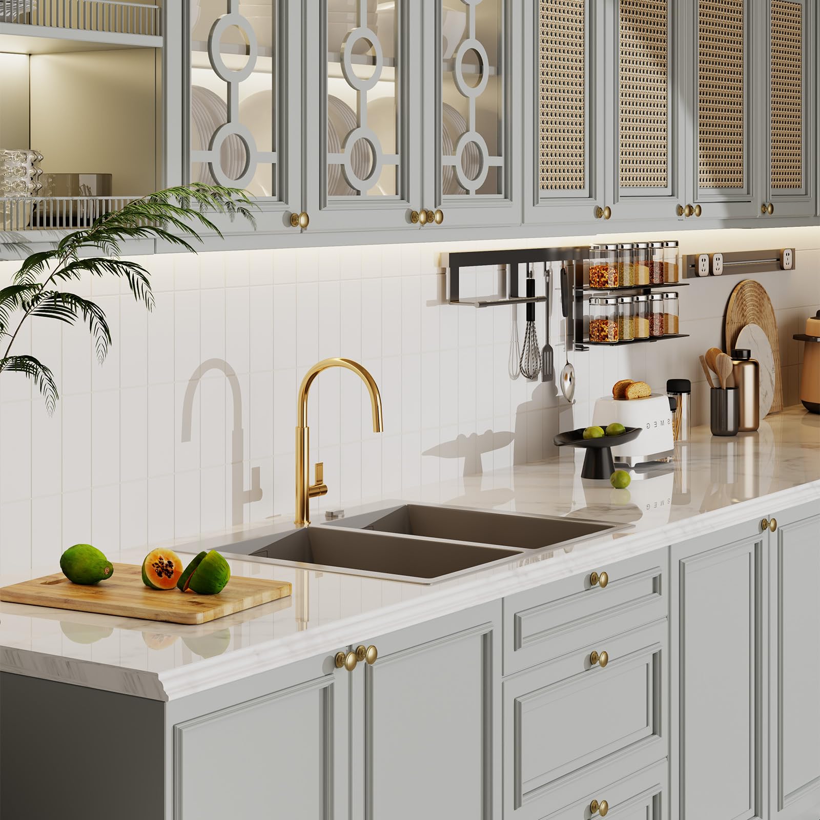 Banqin easy-install knob set streamlines DIY hardware updates.