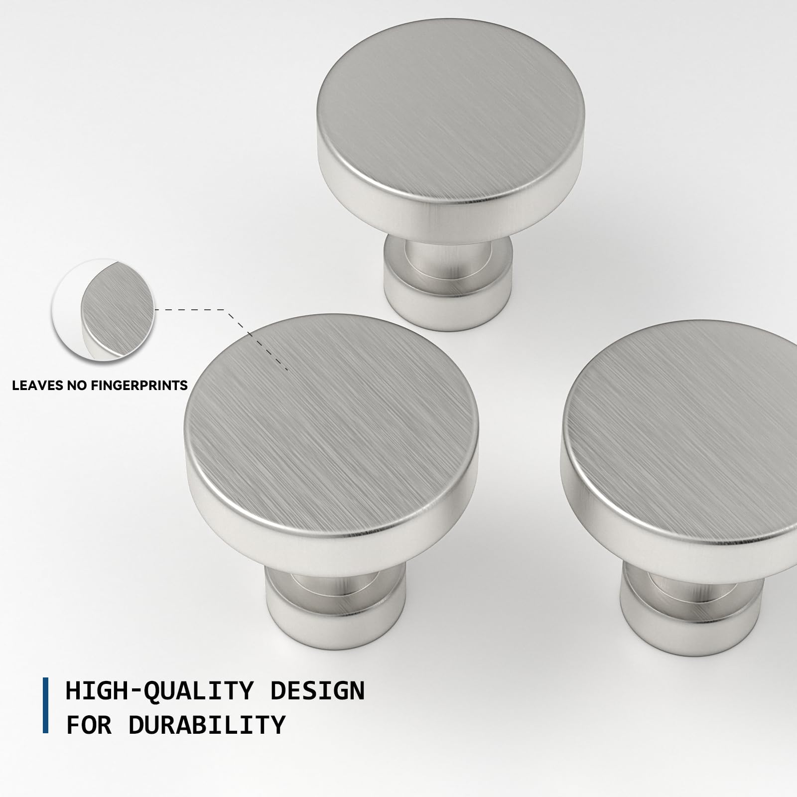 Banqin knob installation with included screws simplifies quick upgrades.