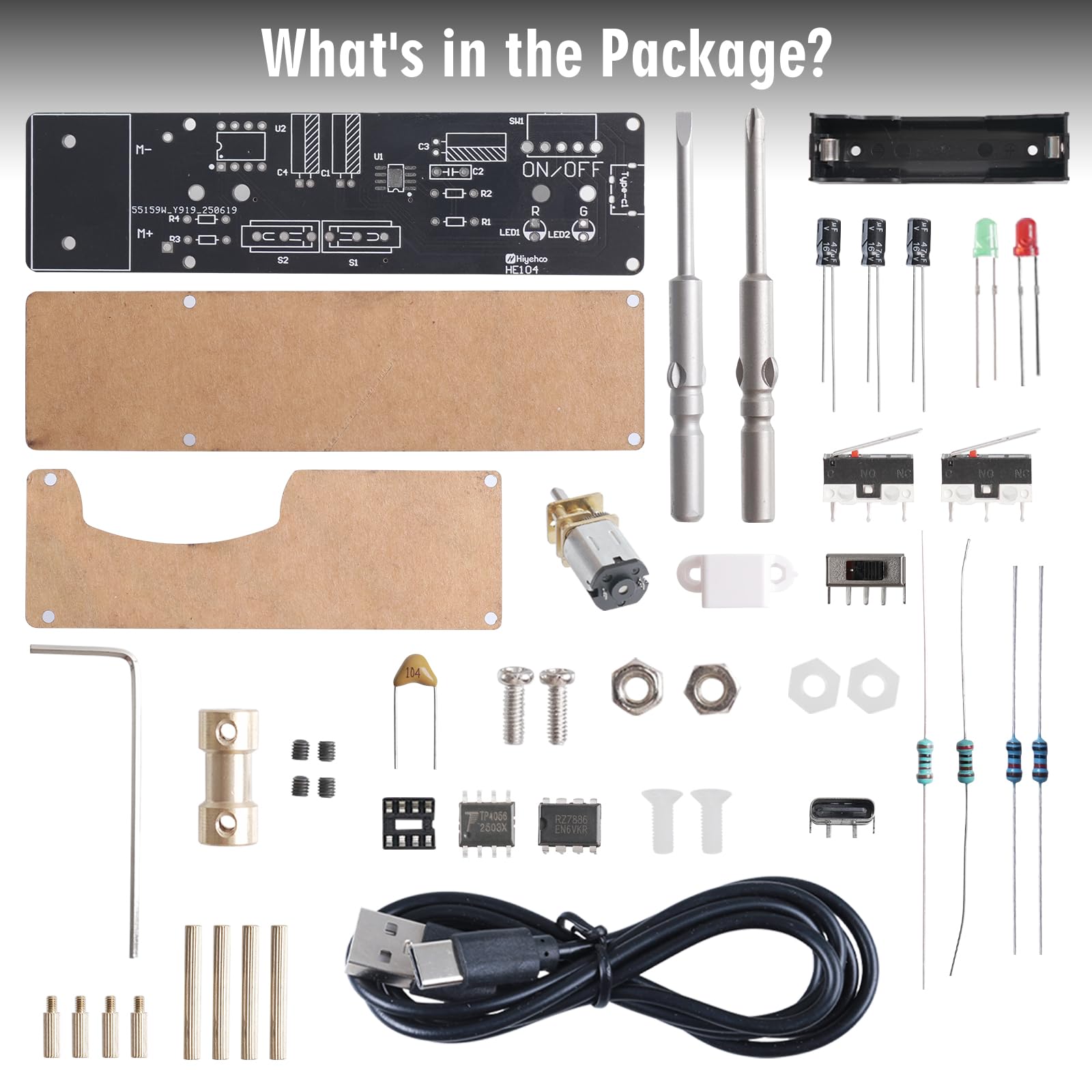BANRIA solder practice kit gift-ready for makers and curious teens
